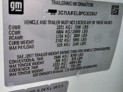 2023 GMC Sierra 1500 AT4X